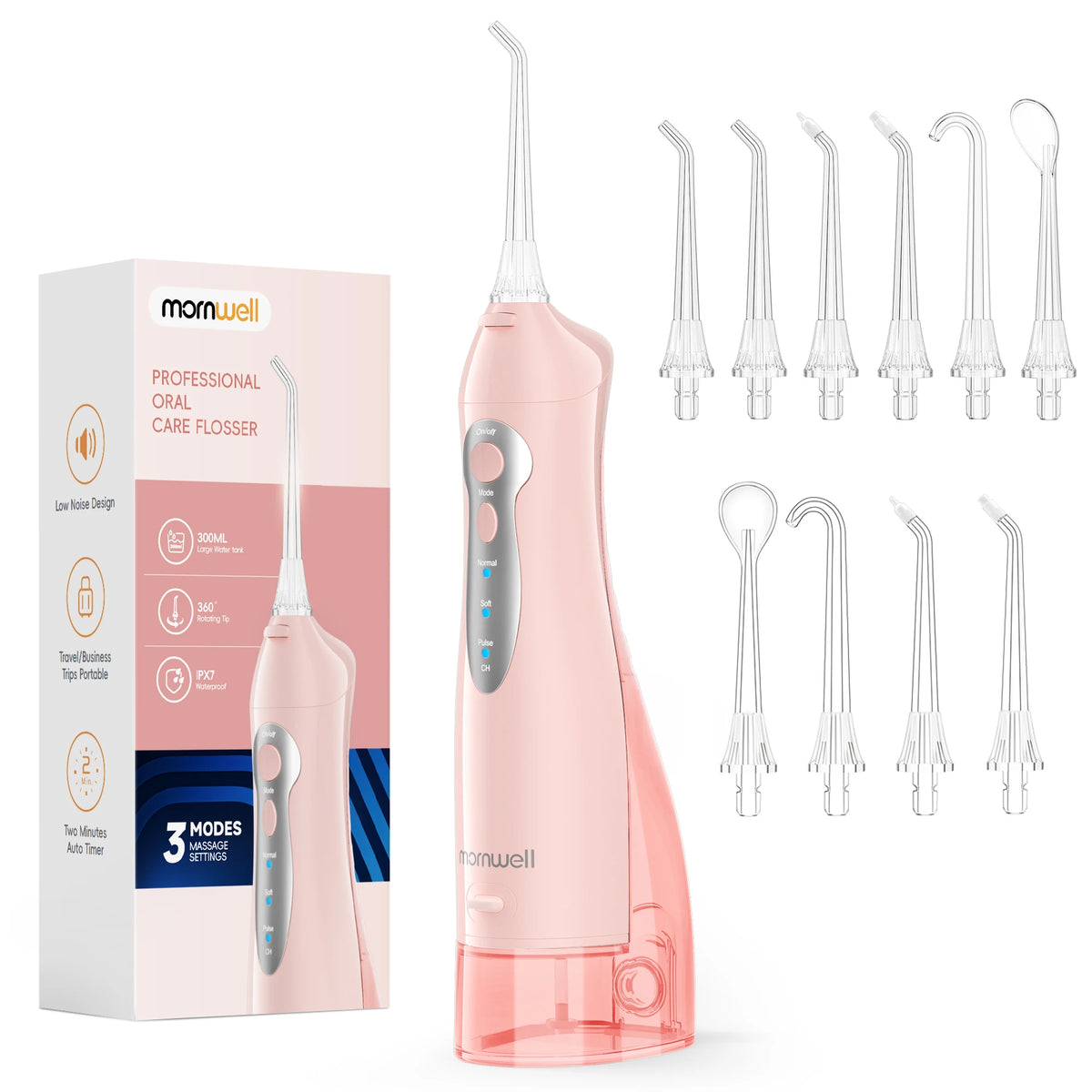 Portable Rechargeable Electric Water Flosser for Teeth