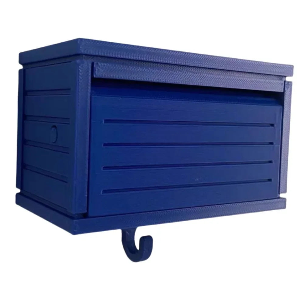 Wall-Mounted Garage Door Key Holder and Display Shelf