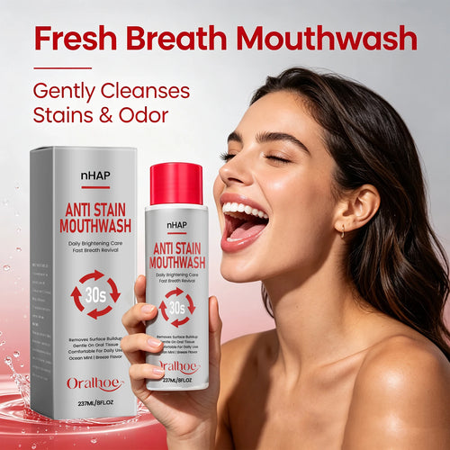 Alcohol-Free Anti-Stain Teeth Whitening Mouthwash