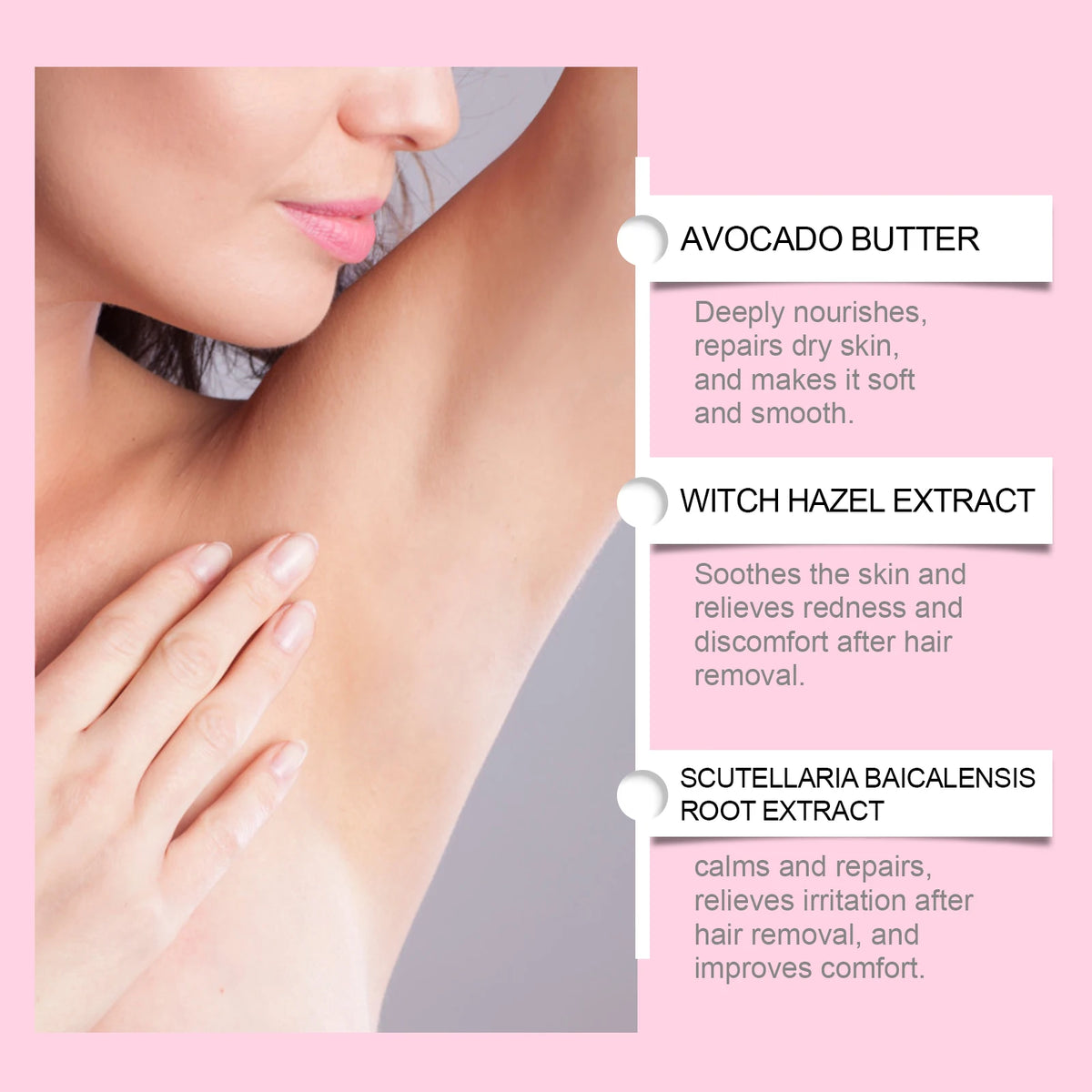 Painless Full Body Hair Removal Cream for Sensitive Skin