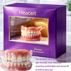 Instant Smile Cosmetic Denture Set for Natural Looking Teeth