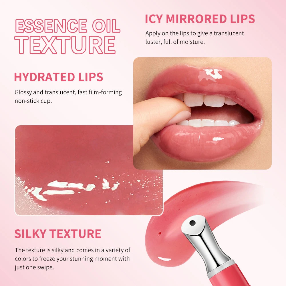 Moisturizing Lip Oil Serum for Hydrated Smooth Lips