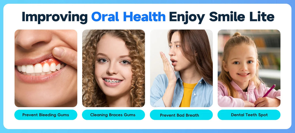 Portable Rechargeable Water Flosser for Teeth Cleaning
