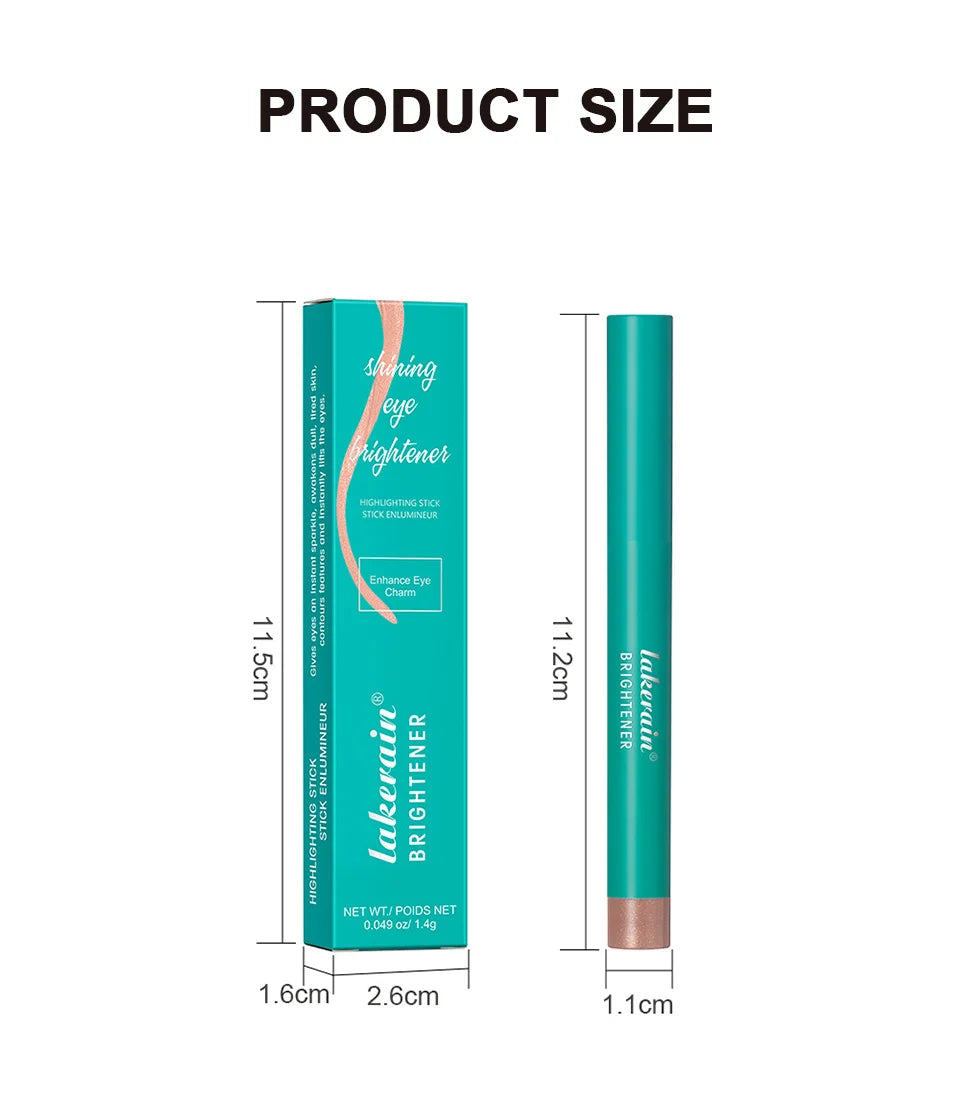 Waterproof Shimmer Pearlescent Eyeliner and Eye Brightener Pencil - 15