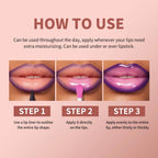 Hydrating Lip Liner and Lip Gloss Makeup Set