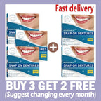 Adjustable Snap-On Dentures for Instant Smile Repair
