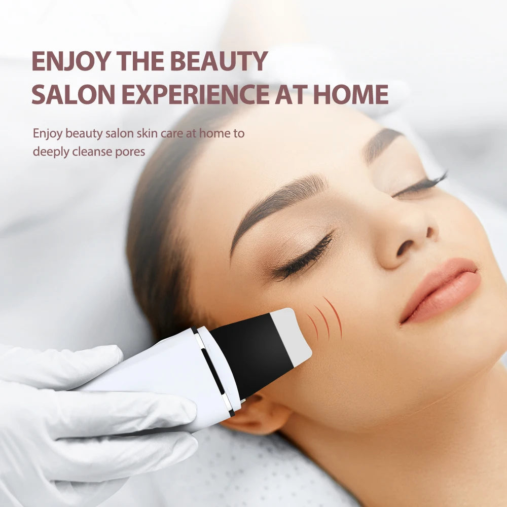 Ultrasonic Facial Skin Scrubber and Pore Cleaner - 5