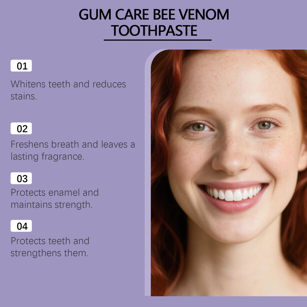Bee Venom Gum Repair and Teeth Whitening Toothpaste
