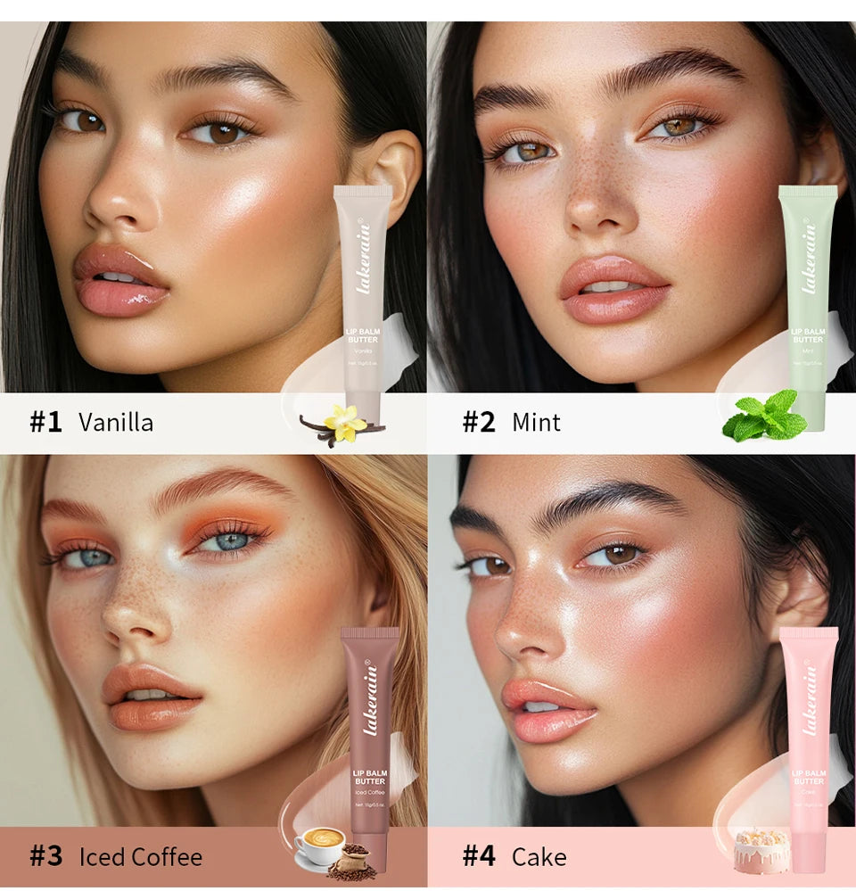Hydrating Moisturizing Lip Butter Gloss for Cracked Lips