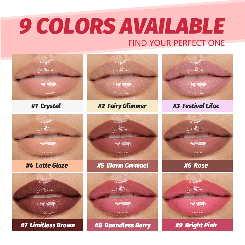 Hydrating and Plumping Mirror Shine Lip Gloss