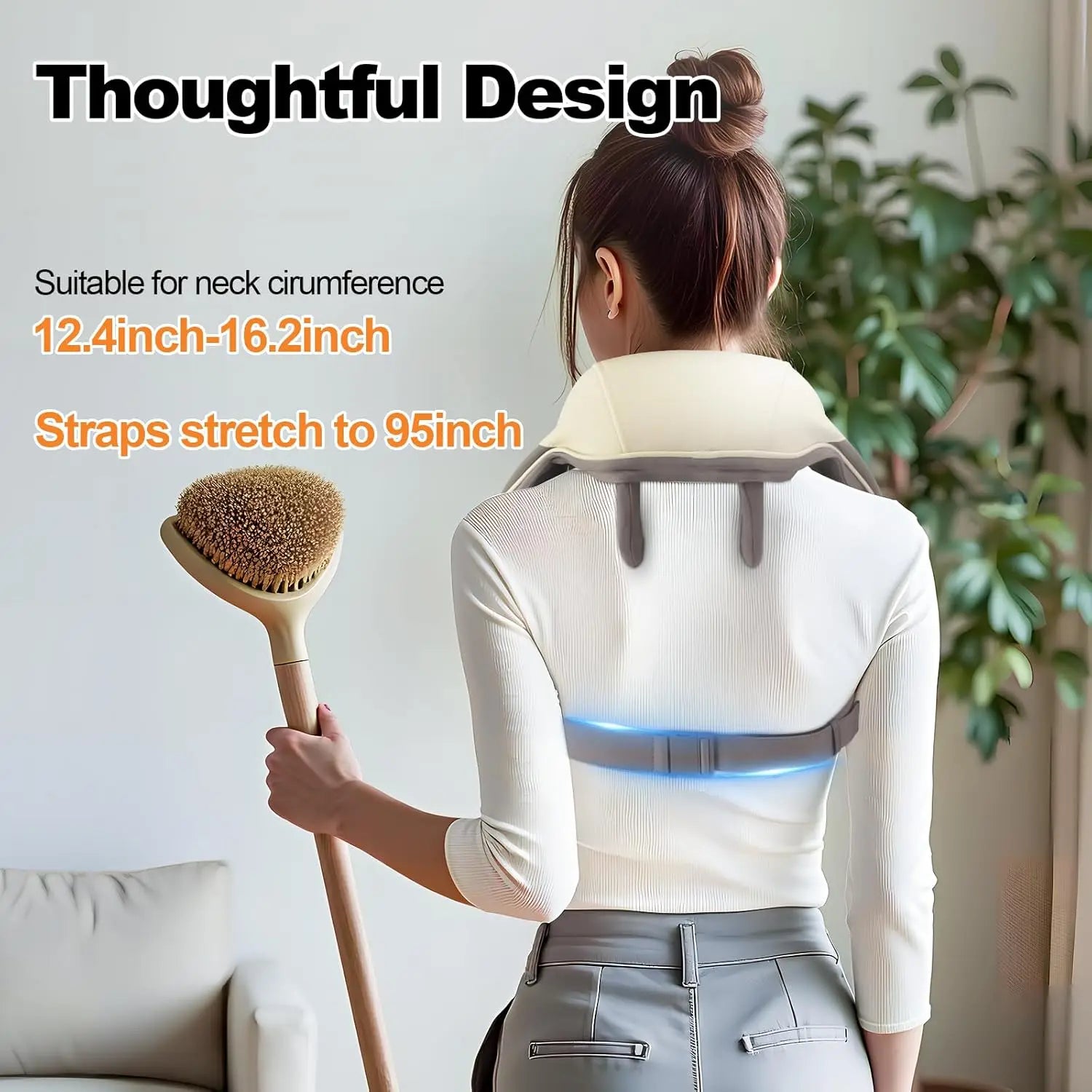 Wireless 6D Deep Tissue Neck and Shoulder Massager with Heat - 5