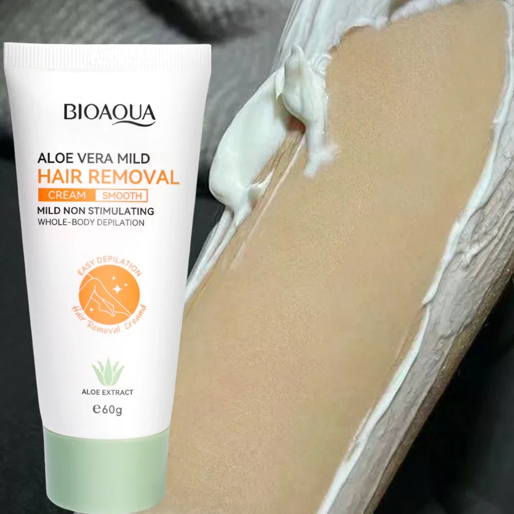 Painless Gentle Hair Removal Cream for Sensitive Skin