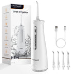 Portable Cordless Water Flosser for Teeth and Braces