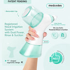 Electric Nasal Irrigator for Sinus Congestion Relief