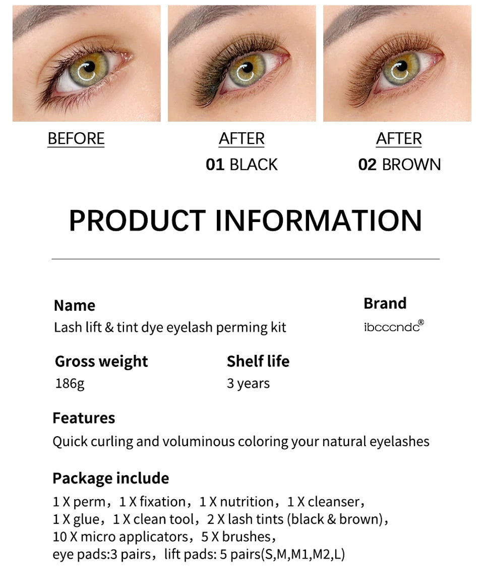 Professional Brow Lamination and Tinting DIY Home Kit - 17