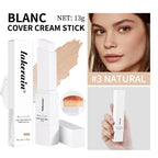 Color-Changing Foundation Stick with Detachable Blending Brush