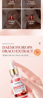 Dragon Blood Facial Serum for Anti-Aging and Skin Firming