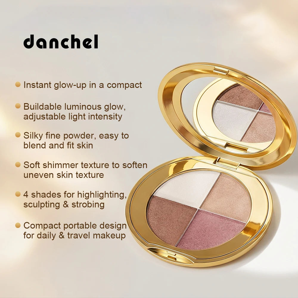 4-in-1 Highlighting and Contouring Face Palette