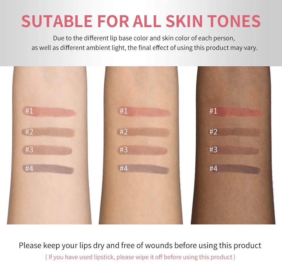 Waterproof Peel-Off Tattoo Lip Liner Stain