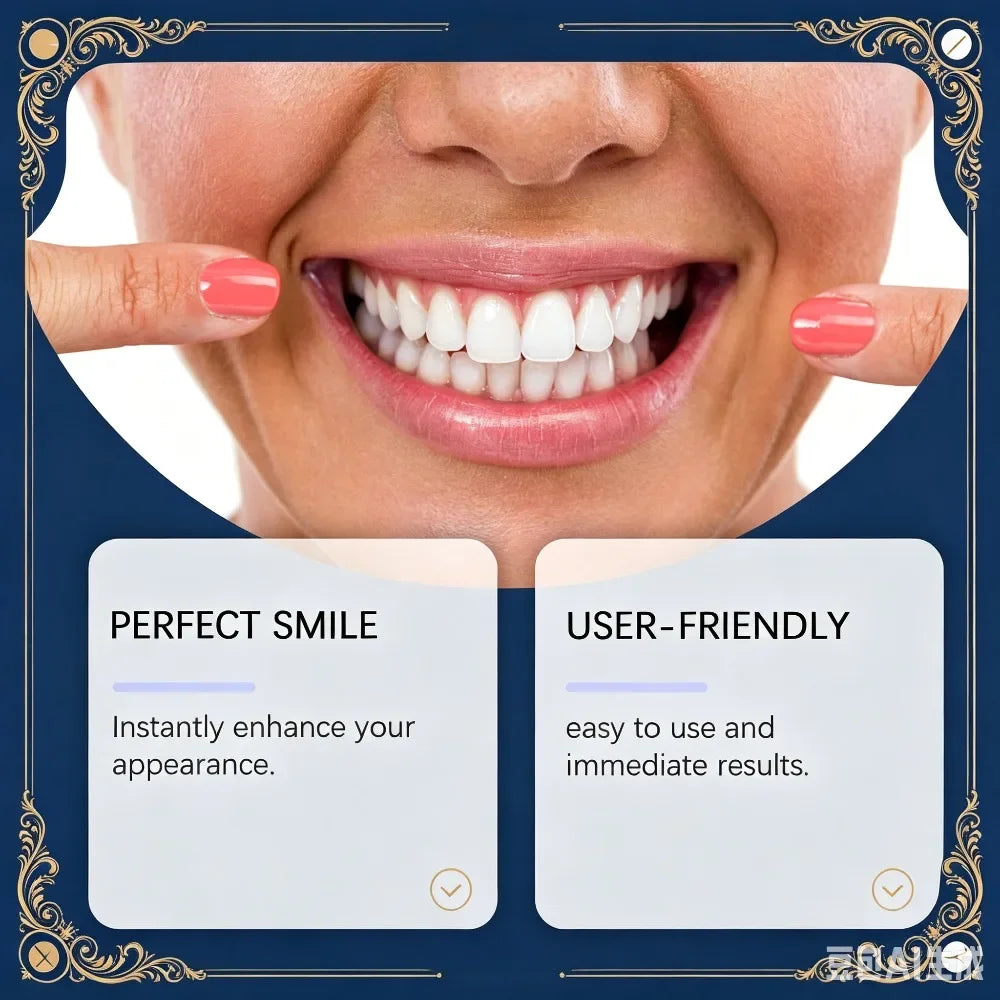 Instant Cosmetic Teeth Veneers for Natural Smile Confidence