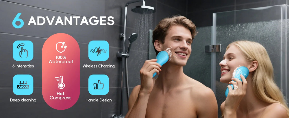 3-in-1 Professional Oral Care and Facial Cleansing Kit