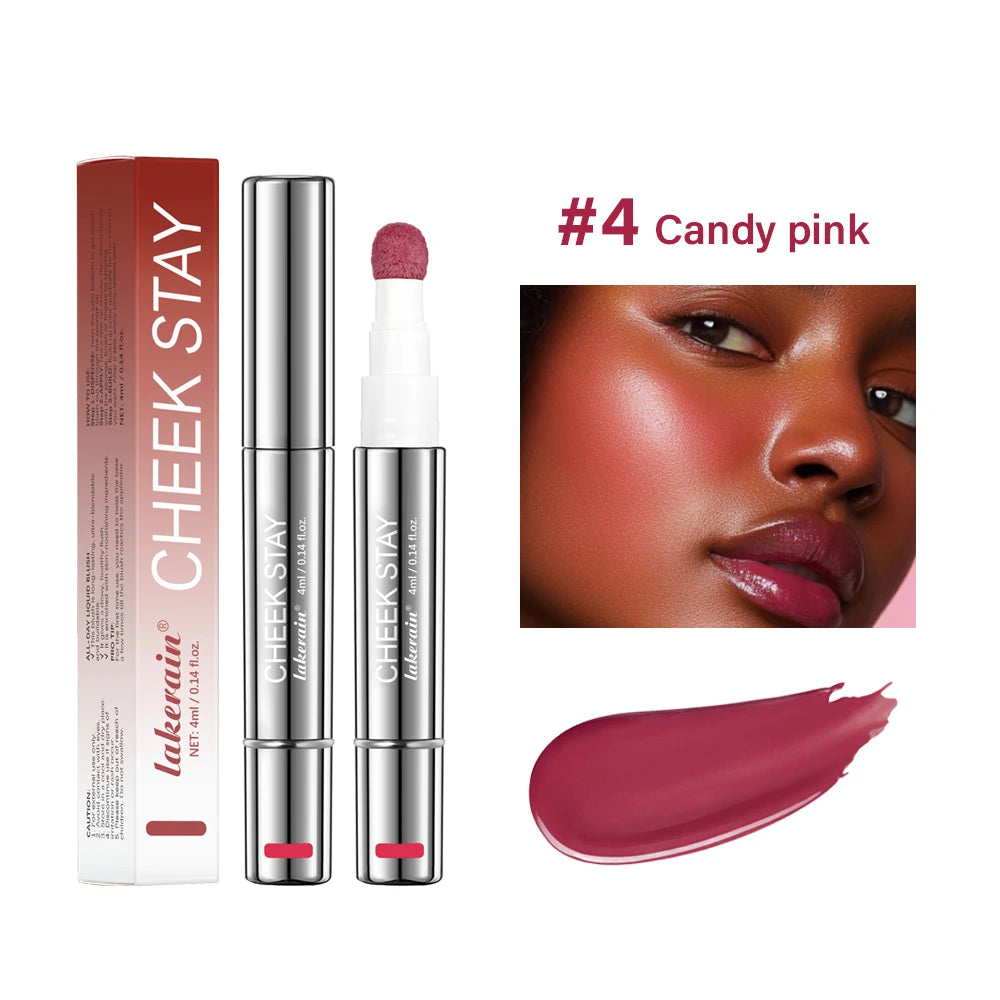 Liquid Blush Stick with Sponge Tip for Cheeks