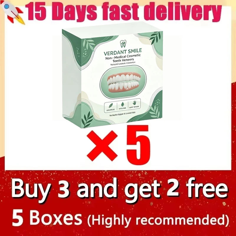 Removable Silicone Cosmetic Dentures for Instant Smile Enhancement