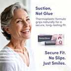 Waterproof Zinc-Free Denture Adhesive Cream
