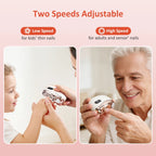 Electric Automatic Nail Trimmer and Polisher for All Ages