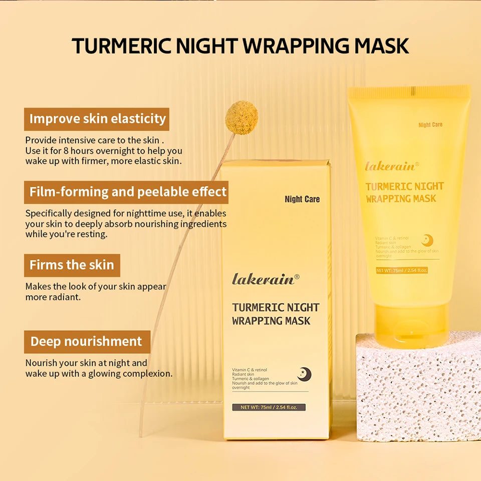 Turmeric Collagen Overnight Peel-Off Firming Mask - 8