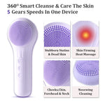 Sonic Waterproof Electric Facial Cleansing Brush