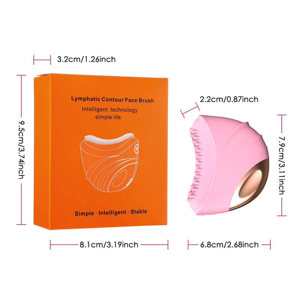 Electric Lymphatic Body Contour Massage Brush