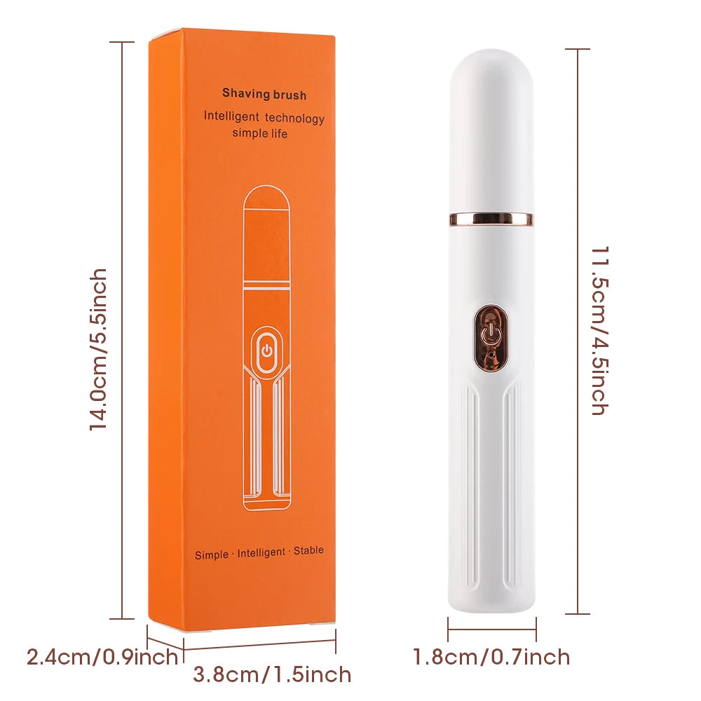 2-in-1 Electric Eyebrow and Nose Hair Trimmer
