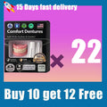 Realistic Silicone Comfort Dentures for Missing Teeth