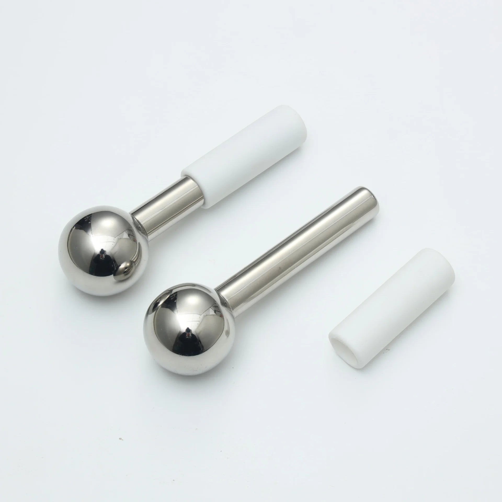 Stainless Steel Cooling Facial Globes for Puffiness and Wrinkles - 14