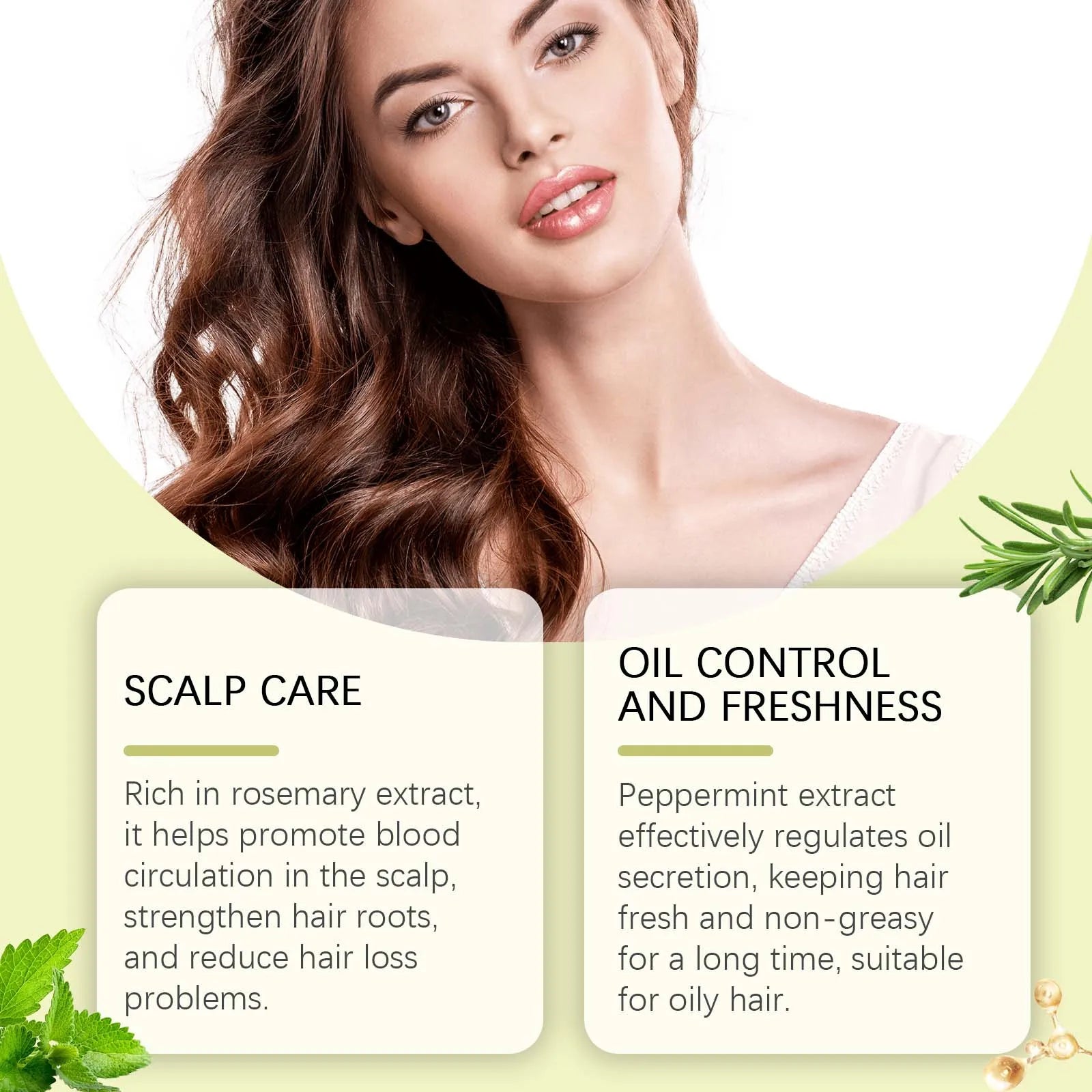 Rosemary Strengthening Hair Care Spray for Frizz and Oil Control - 8