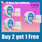 Temporary Silicone Smile Veneers for Upper and Lower Teeth
