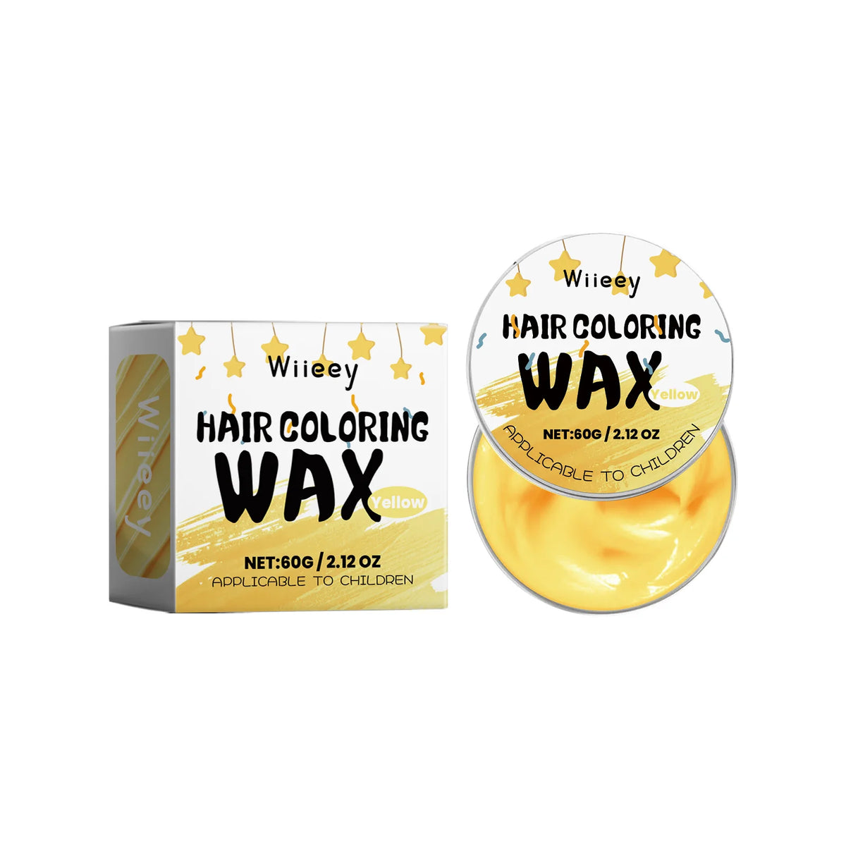 Temporary Washable Hair Color Wax for Kids and Parties