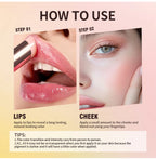 pH-Activated Color-Changing Lip and Cheek Stain