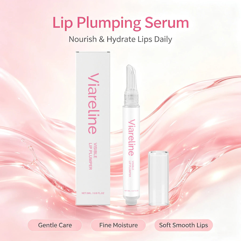 Hydrating Lip Plumper Serum for Smooth Fine-Line Free Lips