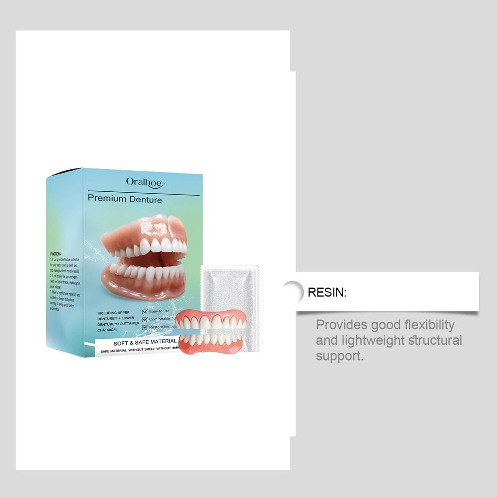 Temporary Silicone Cosmetic Dentures for Smile Improvement