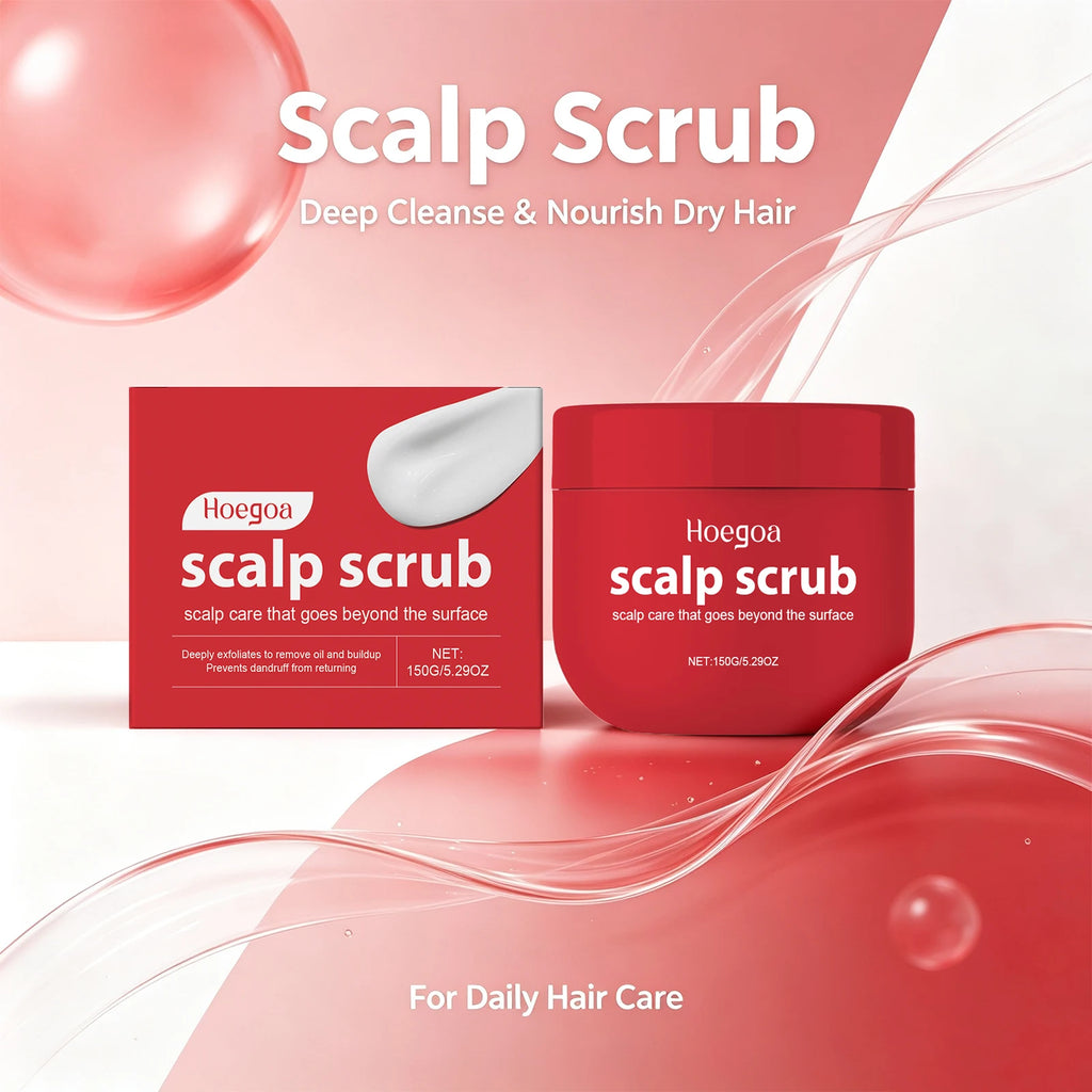 Deep Cleansing Scalp Exfoliating Scrub for Dandruff and Oil Control