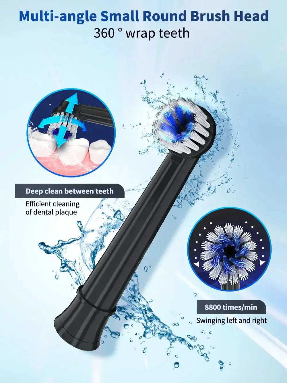 Replacement Electric Toothbrush Heads for T37