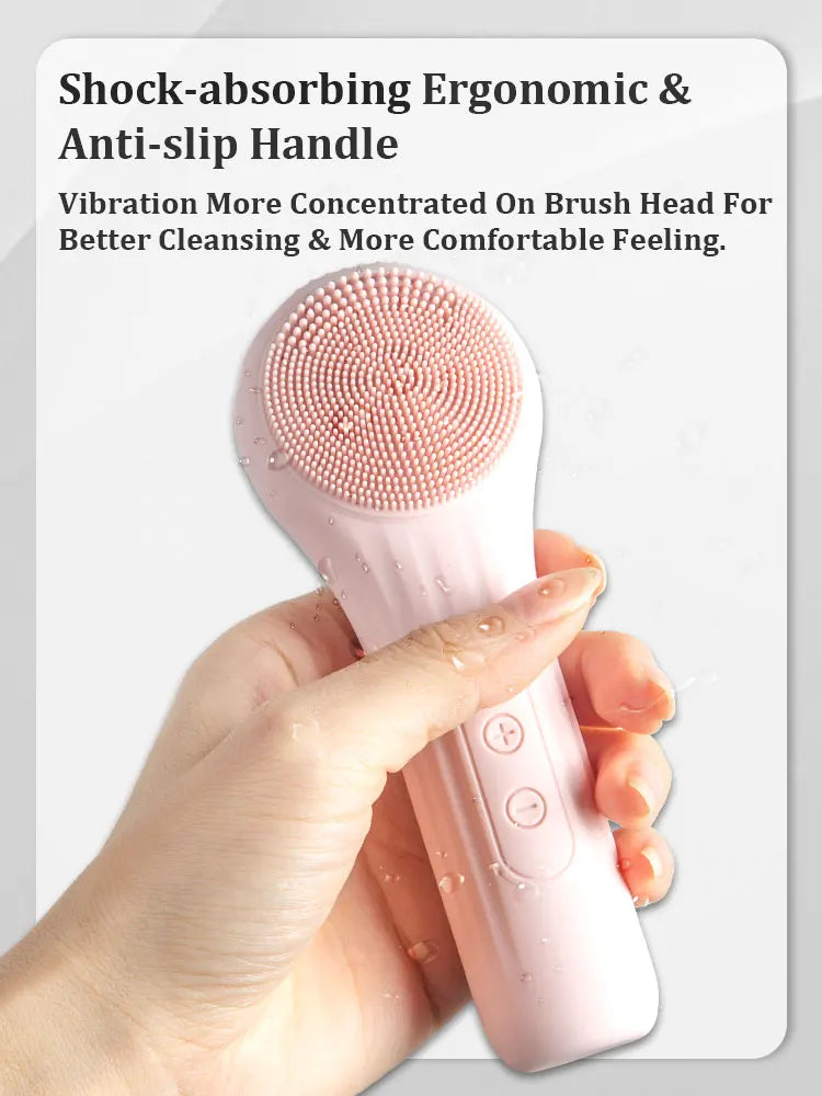 Sonic Waterproof Electric Facial Cleansing Brush