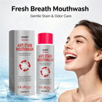 Alcohol-Free Anti-Stain Teeth Whitening Mouthwash