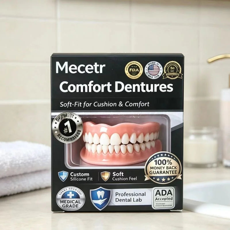 Adjustable Instant Smile Comfort Dentures for Adults