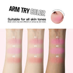 Long-Lasting Waterproof Cream Powder Blush