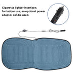 Heated Lambswool Car Seat Cushion for Winter