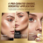 4-in-1 Highlighting and Contouring Face Palette