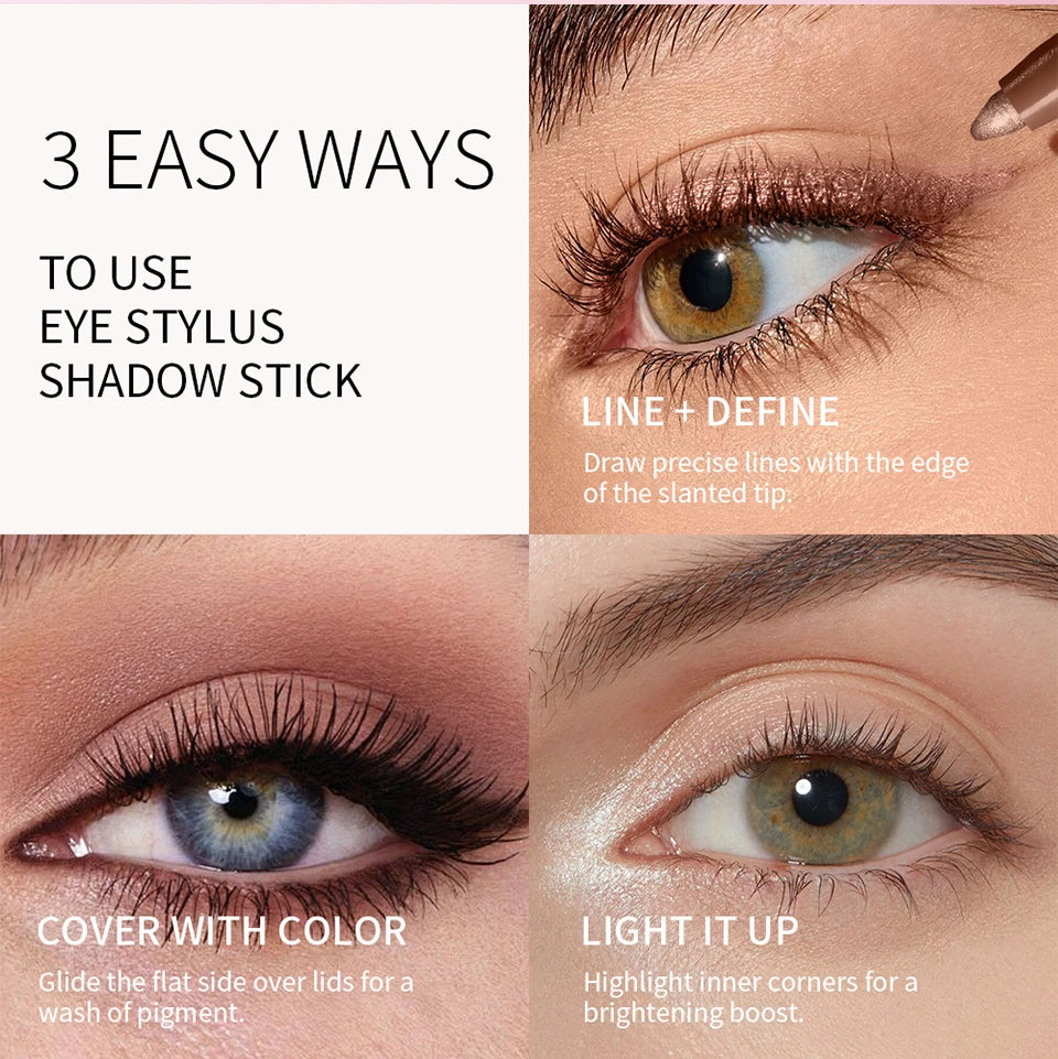 Waterproof Shimmer and Matte Eyeshadow Pencil